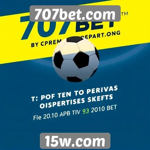 Apostas esportivas em destaque na 707bet